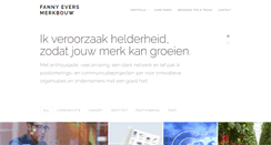 Desktop Screenshot of fannyevers.nl